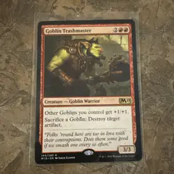 MTG / Goblin Trashmaster / M19 / #144 / Regular / Rare / NM - Image 1