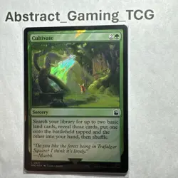 MTG - Cultivate - *Surge Foil* - (WHO #821) - Universes Beyond: Doctor Who - NM - Image 1