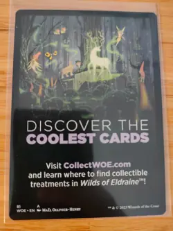 MTG Monster Sorcerer Role 0015 Wilds of Eldraine M/NM Free UK P&P - Image 2