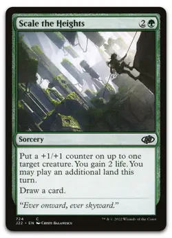 Scale the Heights #724 (NM) Jumpstart 2022 J22 Magic MTG - Image 1