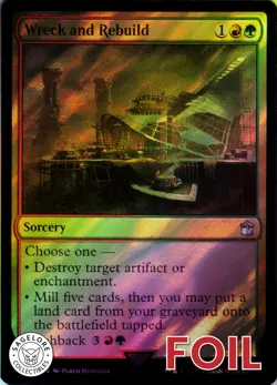 Wreck and Rebuild (Surge Foil) - Doctor Who (774) - NM Foil - Image 1