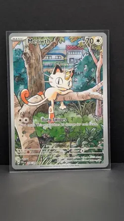 Meowth 106/094 - Pokemon Me02: Phantasmal Flames NM - Image 1