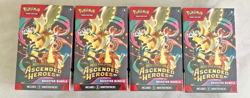 Pokemon TCG Ascended Hero’s Booster Bundle X4 Factory Sealed IN HAND - Image 1