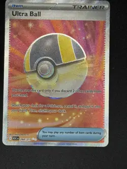 Pokemon TCG Ultra Ball 264/217 Acsended Heroes Secret Rare - Image 1