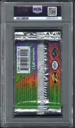 PSA 8 1st Edition Gym Challenge Booster Pack Blaine Art Pokemon WOTC - Image 2