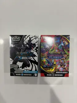 Pokemon TCG Mega Evolution Phantasmal Flames & Black Bolt Booster Bundle - Image 3