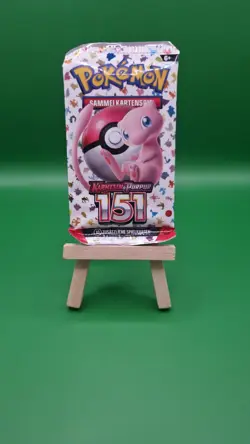 1 Pokemon Booster Sammelkarten 151 - Karmesin & Purpur 2023 Deutsch Neu & OVP - Image 1