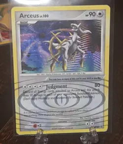 Arceus Lv. 100 1/99 Platinum Arceus – Pokemon TCG – Played - Image 1