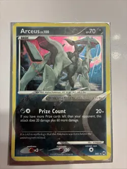 Arceus LV. 100 AR1 - Platinum Arceus - Holo Rare - Pokemon TCG - HP - Image 1