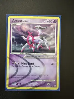 Pokemon TCG - Arceus AR7 Platinum: Arceus Holofoil Rare - Image 1
