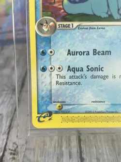 Pokemon TCG Vaporeon 25/100 - EX Sandstorm None-Holo Rare (NM) - Image 4