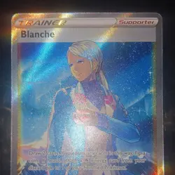 Pokemon Blanche Full Art Holo Promo Trainer-Supporter Pokemon GO SWSH227 - Image 2