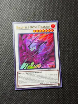 Yugioh Asian English Bramble Rose Dragon DOOD-AE039 Ultra rare NM - Image 1