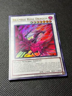 Yugioh Asian English Bramble Rose Dragon DOOD-AE039 Ultra rare NM - Image 3