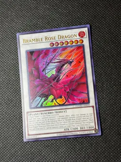Yugioh Asian English Bramble Rose Dragon DOOD-AE039 Ultra rare NM - Image 4