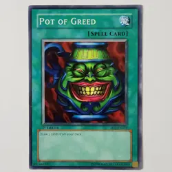 Pot of Greed - SD3-EN019 - NM/VLP - Common - 1st ed - Yugioh - Image 1