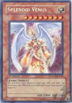 Yugioh! LP Splendid Venus - TDGS-EN094 - Secret Rare - Unlimited Edition Lightly - Image 1