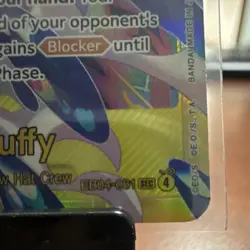 Monkey.D.Luffy EB04-061 SEC Secret Rare Foil One Piece CCG Bandai - Image 3