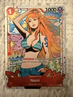 Nami ST01-007 Alt Art OP06 Treasure Rare One Piece TCG English GTA Nami - Image 1