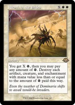 Wrath of the Skies (Retro Frame) - Near Mint MTG Modern Horizons 3 - Image 1