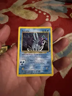 Pokemon TCG Suicune 14/64 Neo Revelation Holo Rare Pokemon LP - Image 1