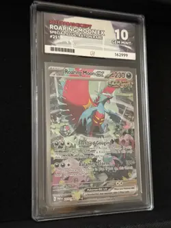 ACE 10 - Roaring Moon ex 251/182 Sv04: Paradox Rift Holo - Perfect 10 - Image 1