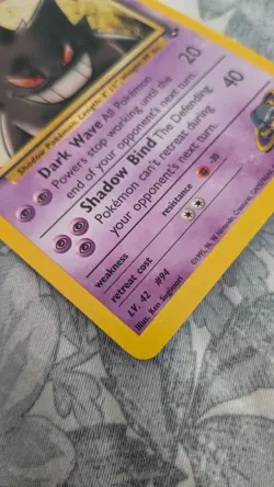 Pokemon TCG Sabrina's Gengar 29/132 Gym Challenge Non-Holo Card WOTC - Image 5