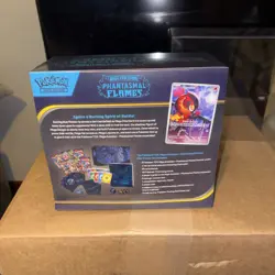 Pokemon Phantasmal Flames Etb New Sealed Mint + Protective Case - Image 3