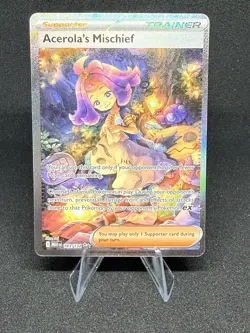 Acerola's Mischief 183/132 - Pokemon Mega Evolution - SIR - Image 1