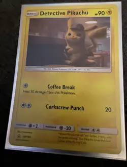 Detective Pikachu Sm190 Sm Holo - Image 1