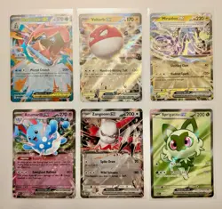 Pokemon Go Ascended Heroes Mixed EX Bundle Sprigatito Mega Feraligatr Miraidon - Image 1