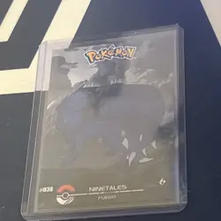 Ninetales #038- Cracked Ice Holo - Shadow Crystal Dark Black 2025 - Pokemon Card - Image 1