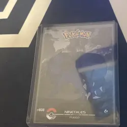 Ninetales #038- Cracked Ice Holo - Shadow Crystal Dark Black 2025 - Pokemon Card - Image 2