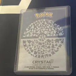 Ninetales #038- Cracked Ice Holo - Shadow Crystal Dark Black 2025 - Pokemon Card - Image 3