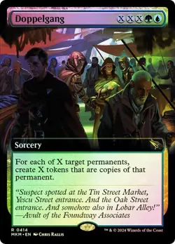 Doppelgang Foil Extended Art Murders at Karlov Manor NM MTG - Image 1