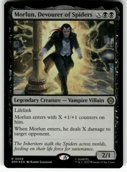 Morlun, Devourer of Spiders 59 Rare Marvel's Spider-Man Foil Near Mint - Image 1