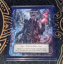 Sorcery Contested Realm Alpha Battlemage Avatar N/NM Condition - Image 1
