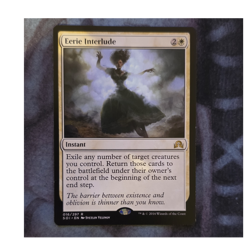 Wizards of the Coast Eerie Interlude Rare Instant SOI White 2016 - Image 1