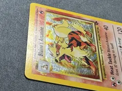Blaine's Arcanine - Holo - 1/132 Gym Challenge - Pokemon TCG - 2000 - Image 4