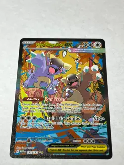 Mega Kangaskhan ex 182/132 Special Illustration Rare Mega Evolution Pokemon NM - Image 1