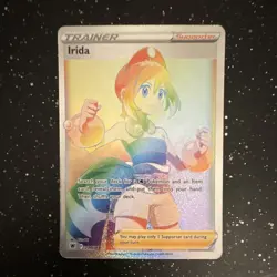 Pokemon Irida 204/189 Swsh10 Astral Radiance Secret Rare Holo English - Image 1