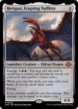 Herigast, Erupting Nullkite - Near Mint MTG Modern Horizons 3 - Image 1