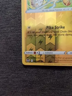 Pikachu Pokemon Silver Tempest Reverse Holo 049/195 Rev holo - Image 4