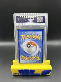 2017 Pokemon Sun & Moon Espeon GX #SM35 Black Star Promo Prem. Collection PSA 7 - Image 2