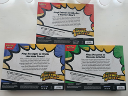 Pokemon TCG Ascended Heroes EX Box Emboar, Feraligatr, Meganium Bundle Sealed - Image 2