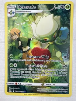 Roserade TG02/TG30 SWSH11: Lost Origin Trainer Gallery Holo Pokemon TCG NM - Image 1