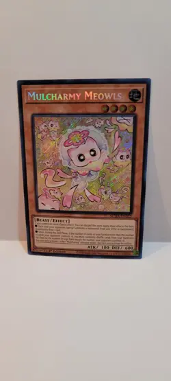 Yugioh Mulcharmy Meowls SUDA-EN025 Supreme Darkness 1st Edition - Image 1