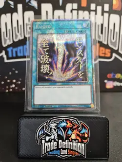 YuGiOh Rarity V 5 RA05-EN110 Raigeki Starlight Rare - Image 1