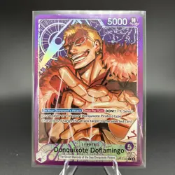 Donquixote Doflamingo - Alternate Alt Art Leader One Piece Card OP14-060 - Image 1