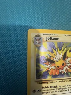 Pokemon Jolteon TCG Jungle Holo Card 4/64 Unlimited Rare - Image 2